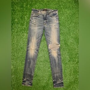 Amiri blue denim size 31